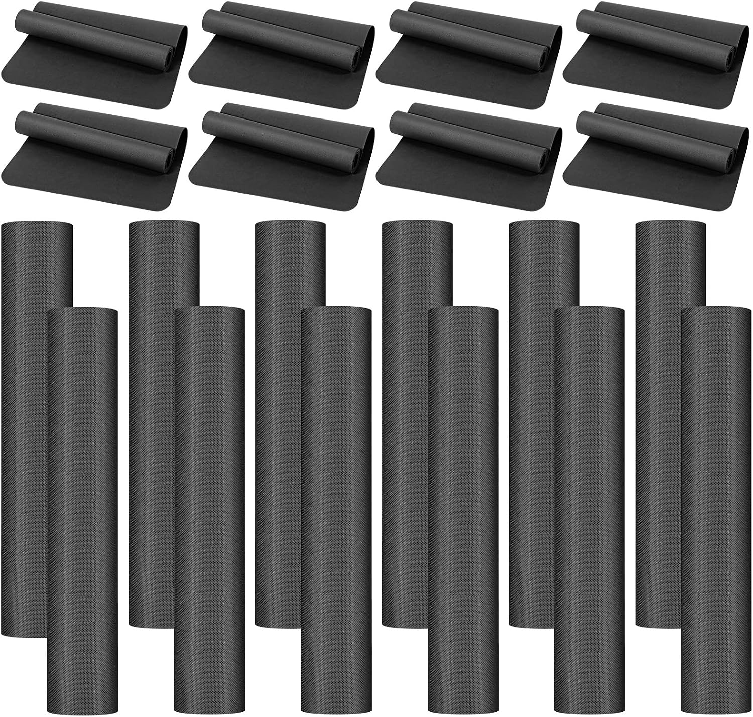 LEIFIDE 10 Pack Yoga Mat Bulk 68'' x 24'' x 4mm Thick Yoga Mat