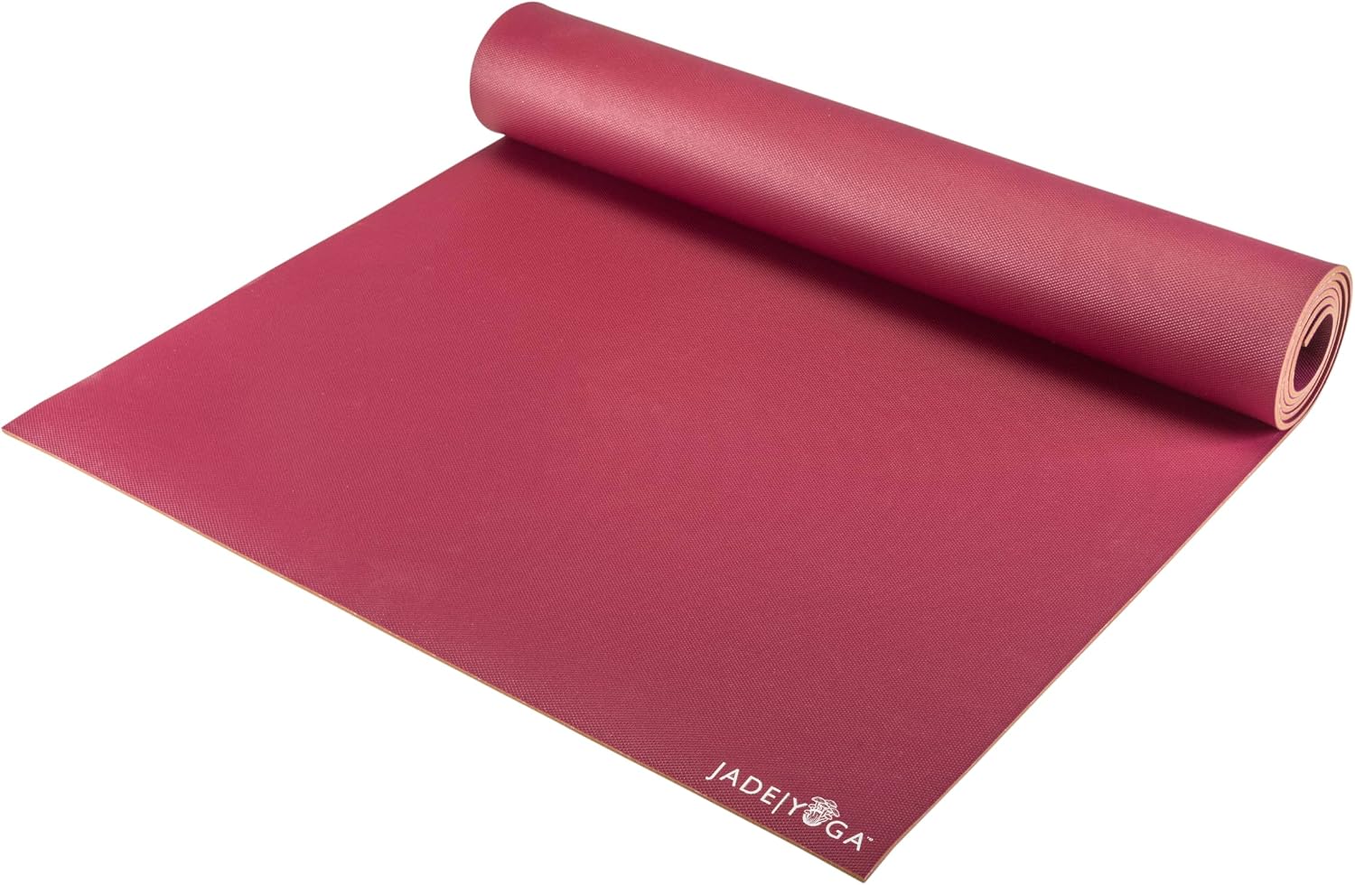 JadeYoga Mushroom Yoga Mat, Thick Non-Slip Natural Rubber, Gym Workout Mat